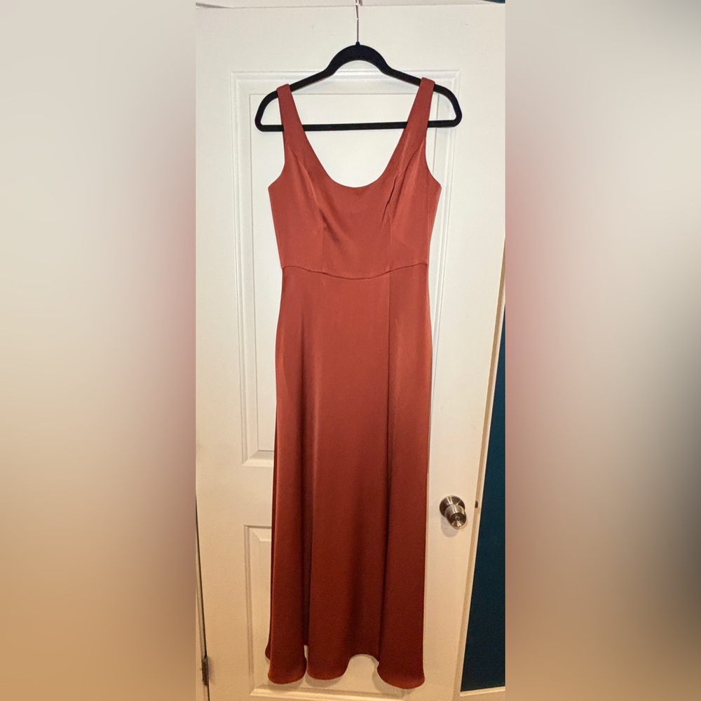 Rust Formal/ Bridesmaid Dress